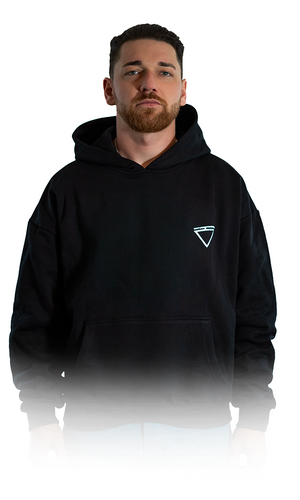 Creative Heart - Hoodie Schwarz