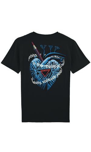 Creative Heart - Tee Schwarz